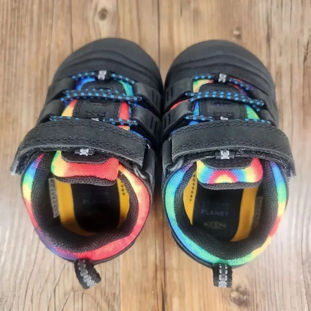 Keen Newport Toddler Sz 5 Black Original Tie Dye Outdoors Water Trail Hike Shoes